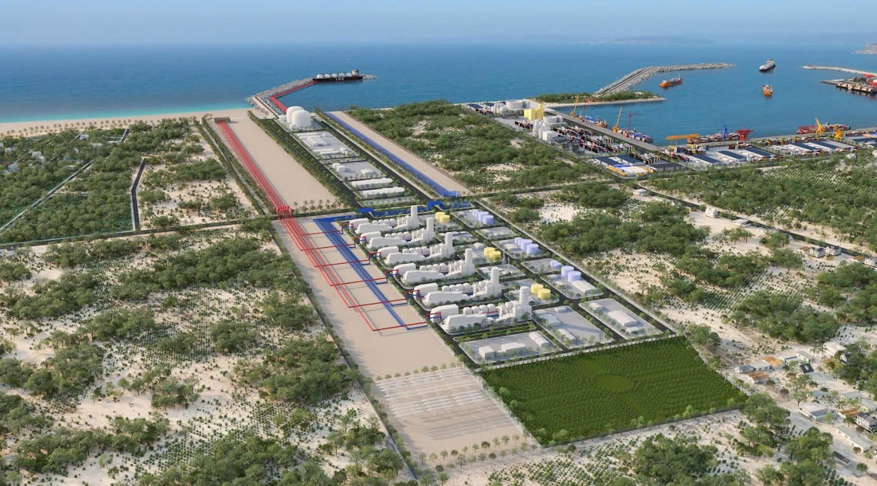 Phối cảnh dự án Điện khí LNG Hải Lăng (Quảng Trị)