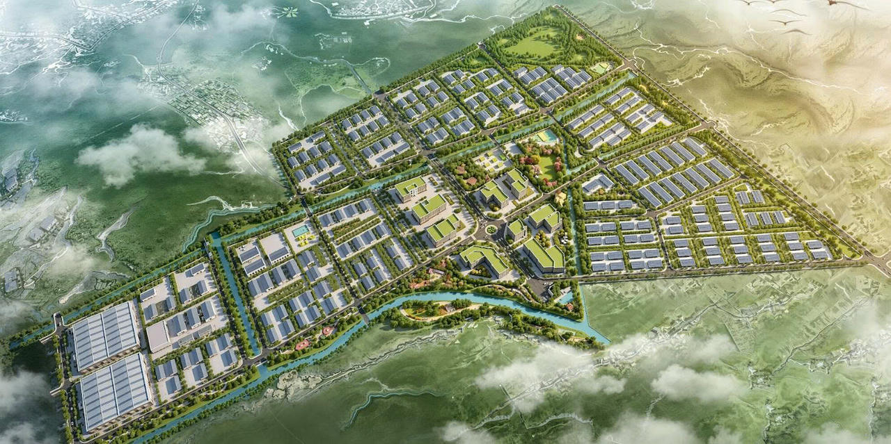 Ảnh phối cảnh Khu công nghiệp Vàm Cống