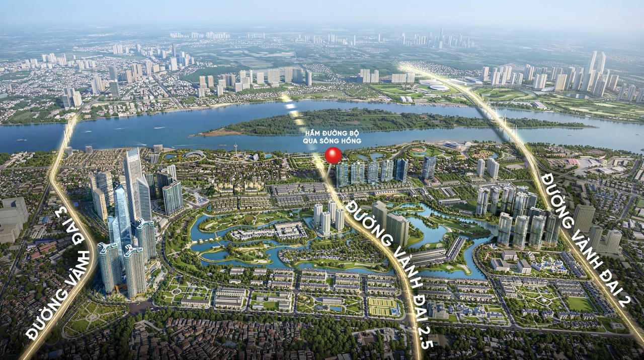 Ciputra - Tây Hồ Tây được xem là một tọa độ di sản giữa trung tâm Hà Nội