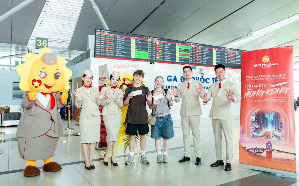 Du khách đánh giá cao trải nghiệm dịch vụ của Sun PhuQuoc Airways