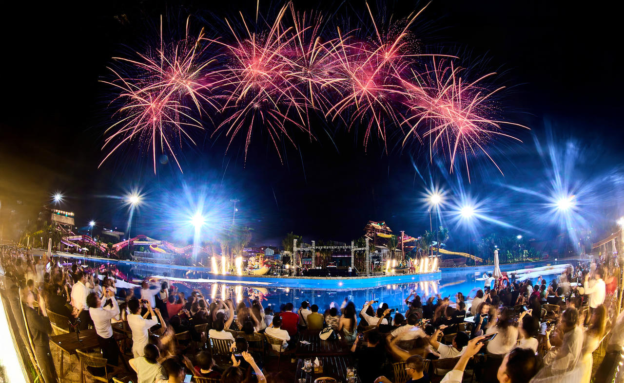 Du khách trải nghiệm hoạt động giải trí tại Sun World Vung Tau. Ảnh: Ánh Dương