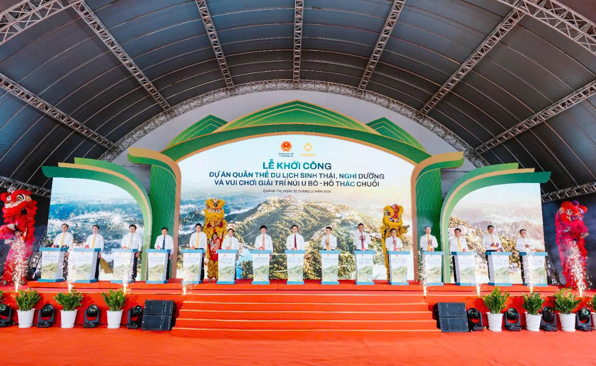 Ngày 30/10/2026, Tập đoàn Sun Group đã khởi công Quần thể du lịch sinh thái, nghỉ dưỡng và vui chơi giải trí núi U Bò – hồ Thác Chuối tổng vốn đầu tư hơn 16.234 tỷ đồng