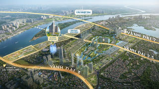 Sunshine River Park: Tọa độ "giao thoa" giữa di sản Ciputra và tương lai Sông Hồng