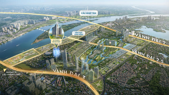 Sunshine River Park: Tọa độ "giao thoa" giữa di sản Ciputra và tương lai Sông Hồng